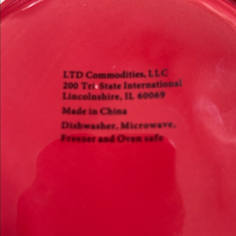 LTD Commodities Red Ceramic Baked Brie Dish - Picture 3 of 7